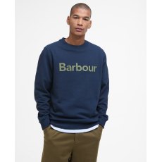 Barbour Applique Crew Neck Sweatshirt Navy
