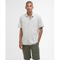 Barbour Nelson Short Sleeved Shirt Stone