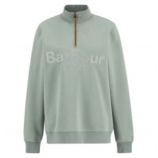 Barbour Cynthia Sweatshirt Blue Sage