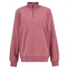 Barbour Cynthia Sweatshirt Wild Berry