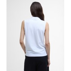 Barbour Bowford Sleeveless Polo White