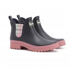 Barbour Mallow Chelsea Wellington Navy/Blossom
