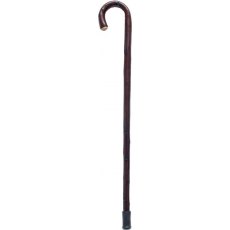 Life Wooden Crook Walking Stick 37"