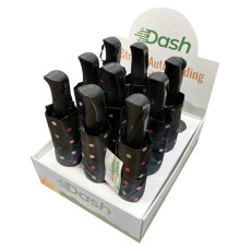 Dash Collapsible Black Spot Umbrella