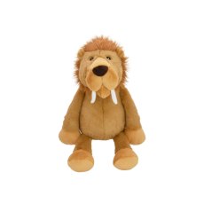 Happy Pet Sitting Sabertooth Tiger Dog Toy 14"