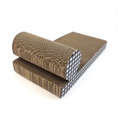 Cardboard Cat Scratcher Chaise Longue