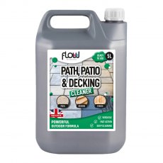 Flow Ready To Use Path, Patio & Decking Cleaner 5L Flow Ready To Use Path, Patio & Decking Cleaner 5L