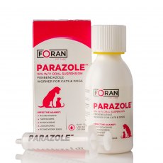 Parazole 10% Cat & Dog Wormer 100ml