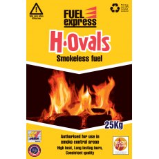 Fuel Express Homefire Ovals Coal 25kg Pallet of 40