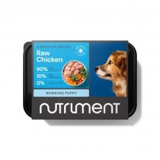 Nutriment Frozen Raw Chicken Puppy Dog Food 500g Nutriment Frozen Raw Chicken Puppy Dog Food 500g