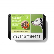 Nutriment Frozen Low Purine & Phosphorus Support Raw Tripe & Chicken Dog Food