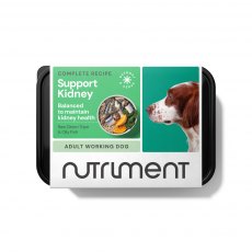 Nutriment Frozen Kidney Support Raw Green Tripe & Oily Fish Dog Food 500g
