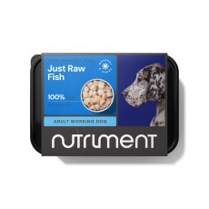 Nutriment Frozen Just Raw Fish Dog Food 500g