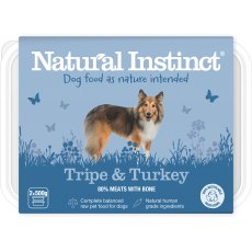 Nature's Instinct Tripe & Turkey Puppy Dog Food 2 x 500g