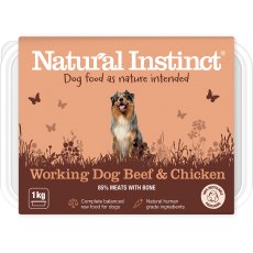 Nature's Instinct Working Beef & Chicken Dog Food 1kg