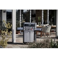 Enders Monroe Pro 3 Sik Turbo Stainless Steel BBQ