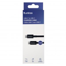 Uniross USB-C To USB-C Charging Cable + Sync 2m