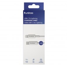 Uniross USB-C To Lightning Charging Cable 2m