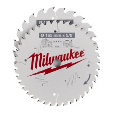 Milwaukee Circular Saw Blade 165mm 24/40T 2 Pack Milwaukee Circular Saw Blade 165mm 24/40T 2 Pack
