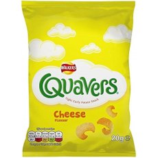 Walkers Quavers Cheese Flavour Crisps 20.5g