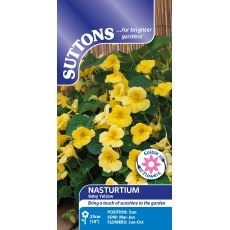 Suttons Nasturtium Baby Yellow Seeds