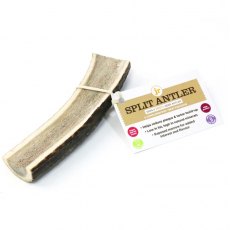 J R Pet Split Deer Antler Dog Treat