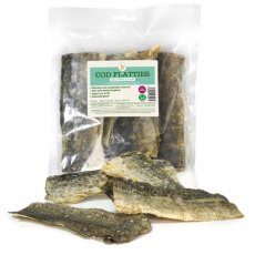 J R Pet Cod Flatties Dog Treat 100g