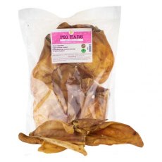 J R Pet Pig Ears Dog Treat 5 Pack