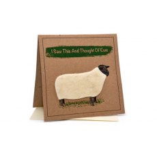 Lambacraft I Saw This & Thought Of Ewe Greeting Card