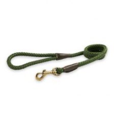 Ancol Heritage Rope Lead Green 1.07m x 12mm Ancol Heritage Rope Lead Green 1.07m x 12mm