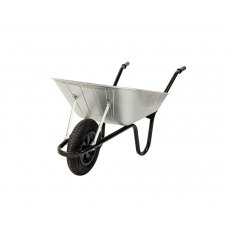 Walsall Vanguard LT Galvanised Pneumatic Wheelbarrow 90L
