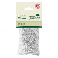 Kingfisher Zinc Hanging Basket Chain 14"