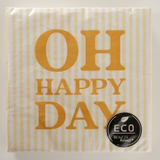 Boltze Happy Day Napkins Assorted