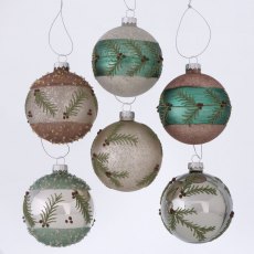 Boltze Rune Bauble 8cm Assorted