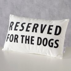 Boltze Reserved For The Dogs Rectangular Pillow