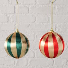 Boltze Satino Bauble Assorted