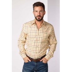 Rydale Ebberston Long Sleeved Shirt Sand Rydale Ebberston Long Sleeved Shirt Sand