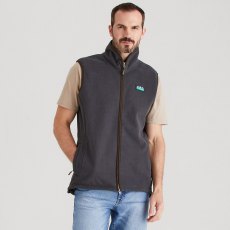 Ridgeline Kodiak Fleece Gilet Shale