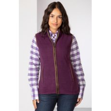Rydale Huggate Fleece Gilet Berry