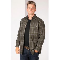 Rydale Fleece Lined Shirt Dark Olive