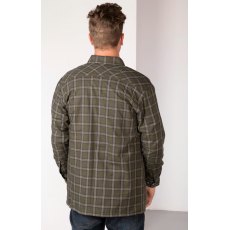 Rydale Fleece Lined Shirt Dark Olive