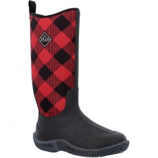 Muck Boots Ladies' Hale Tall Wellington Black/Buffalo Plaid
