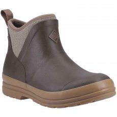 Muck Boots Ladies' Originals Ankle Wellington Brown/Herringbone Muck Boots Ladies' Originals Ankle Wellington Brown/Herringbone