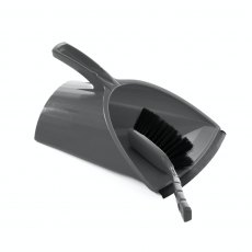 Buffalo Heavy Duty Plastic Scoop Dustpan & Brush Buffalo Heavy Duty Plastic Scoop Dustpan & Brush