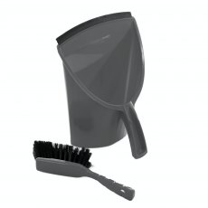 Buffalo Heavy Duty Plastic Scoop Dustpan & Brush Buffalo Heavy Duty Plastic Scoop Dustpan & Brush