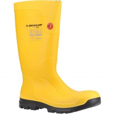 Dunlop Unisex Purofort FieldPro Full Safety Wellington Yellow/Black