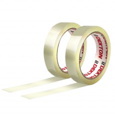 Dekton Clear Packing Tape 24mm x 50m 2 Pack Dekton Clear Packing Tape 24mm x 50m 2 Pack