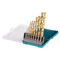 Makita HSS-Tin Metal Drill Bit Set 10 Piece