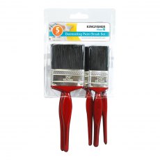 Kingfisher Paint Brush Set 5 Piece