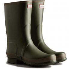 Hunter Men's Gardener Wellington Dark Olive/Clay